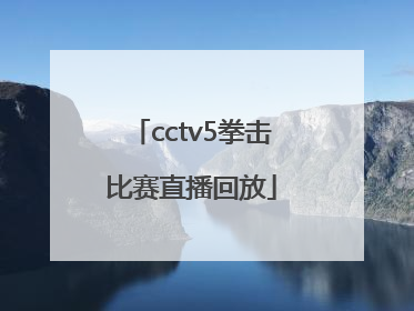 「cctv5拳击比赛直播回放」CCTV5女足直播回放